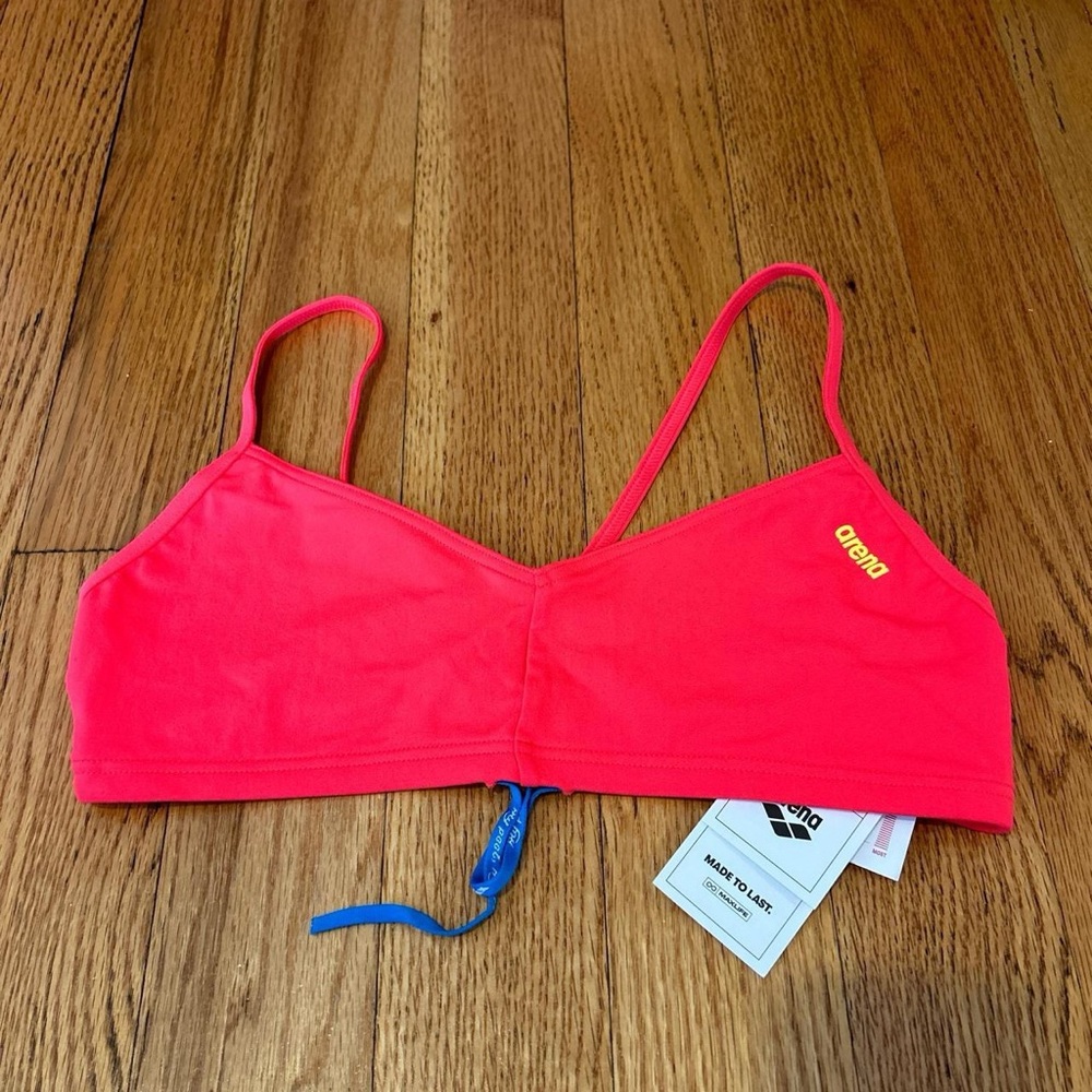 Arena Pink swim top